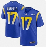 Men & Women & Youth Los Angeles Rams #17 Baker Mayfield Royal Vapor Untouchable Limited Stitched Football Jersey,baseball caps,new era cap wholesale,wholesale hats